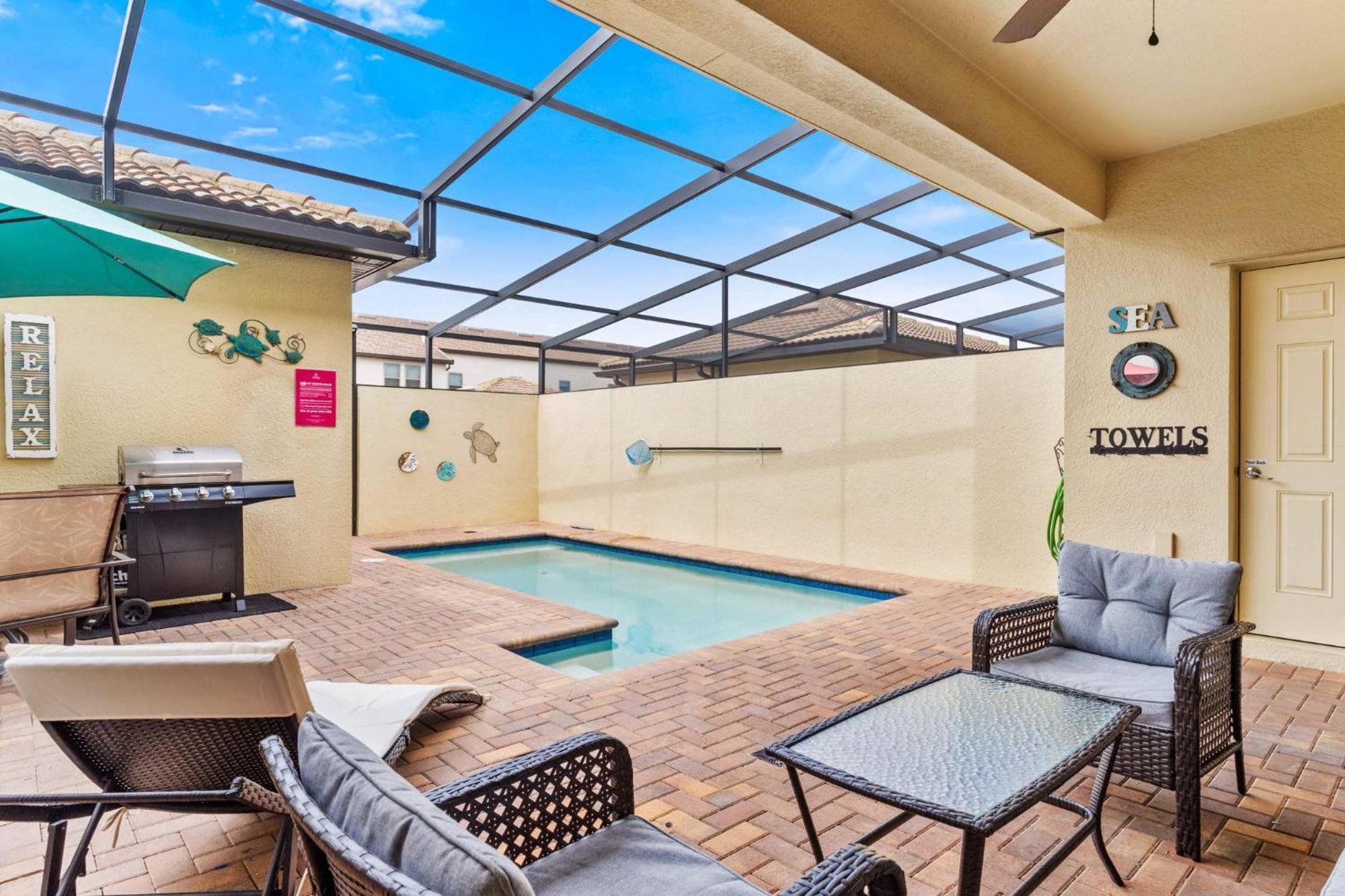 Townhome With Private Pool, Bbq & Free Waterpark 키시미 외부 사진